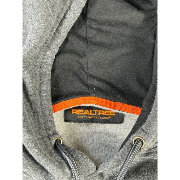 RealTree Hoodie Grey Deer Horns Camo No Size Long Sleeve Casual Pullover Hunting - Picture 6 of 8